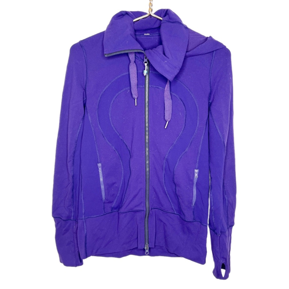 lululemon | Purple Stride Jacket Stretchy Size 6